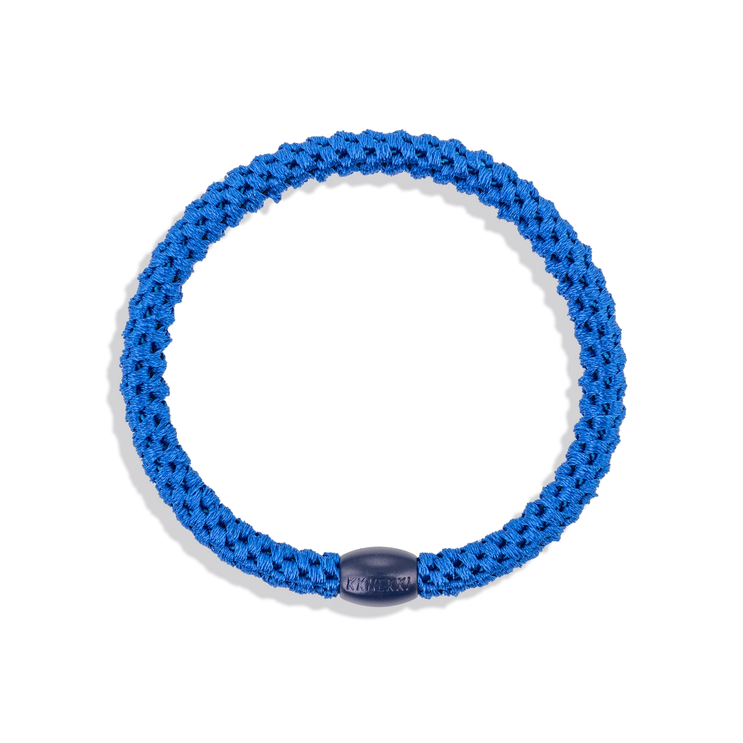 Electric Blue Slim KKNEKKI Hair Tie