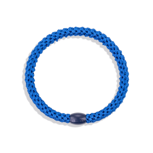 Electric Blue Slim KKNEKKI Hair Tie