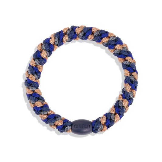 Mix Purple Navy Rosegold Glitter KKNEKKI Hair Tie