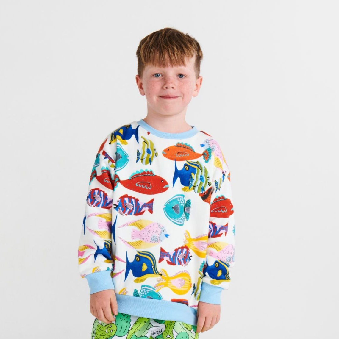 Fishy Business Organic Cotton Sweater