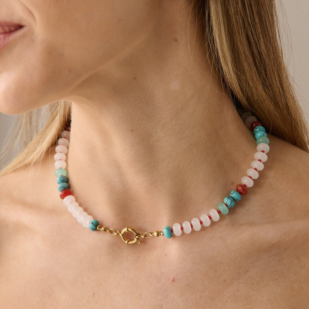 Palmea Beaded Necklace