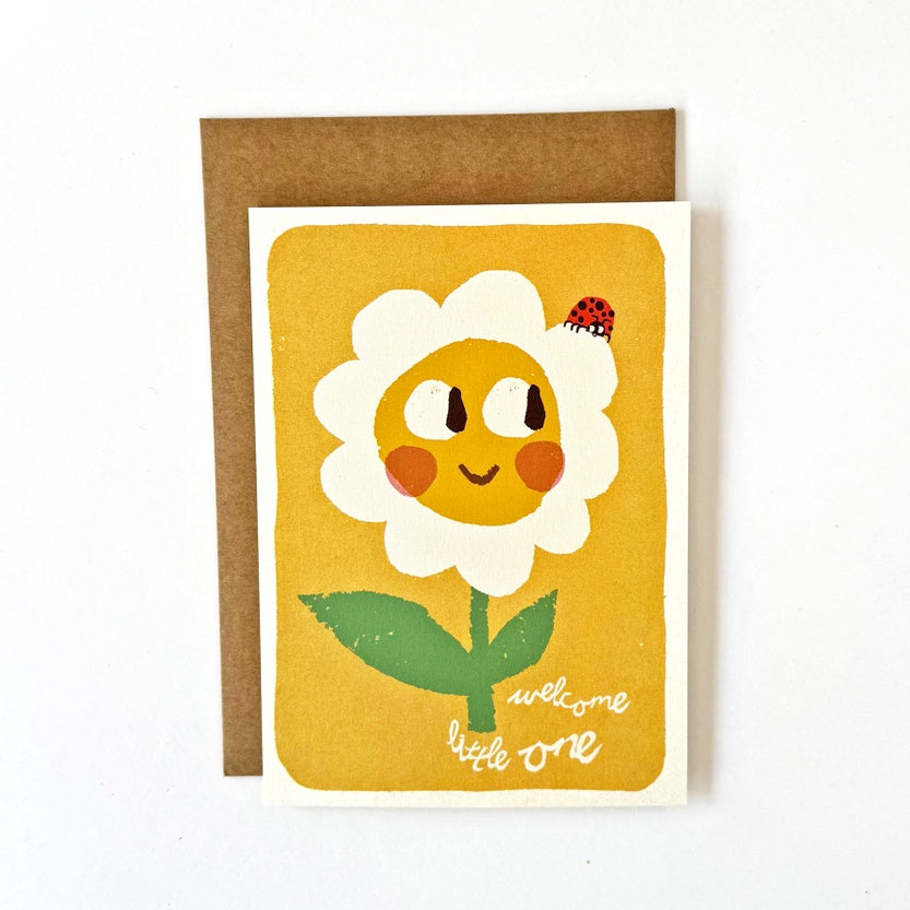 Little One Daisy Greeting Card