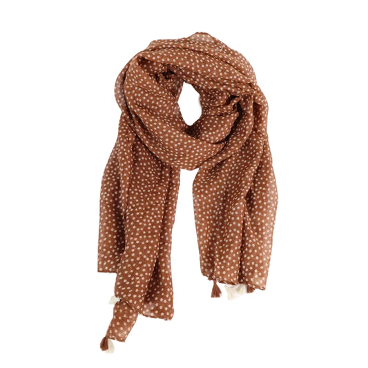 Tierra Tassel Lightweight Scarf