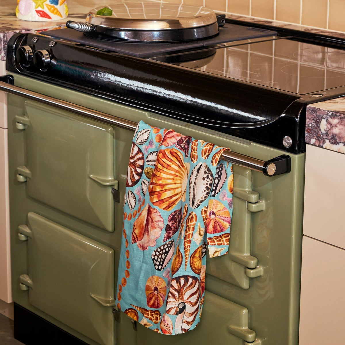 Costa Blue Tea Towel