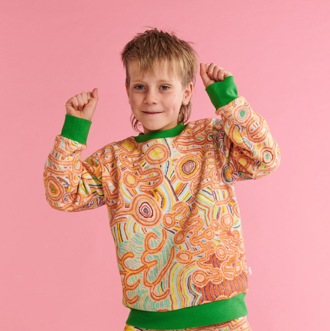 Ngayuku Ngura Organic Cotton Kids Sweater