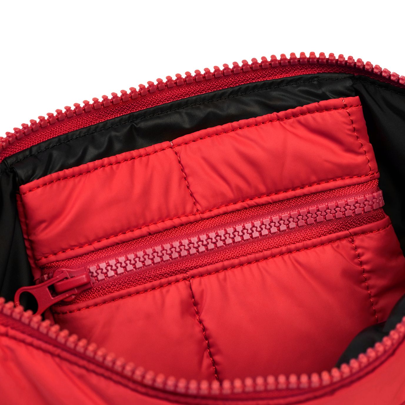 Stash Base Crossbody Cherry Red