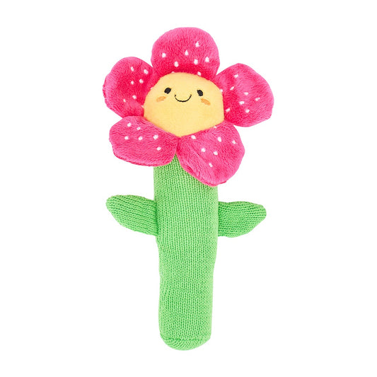 Knit Rattle Flower