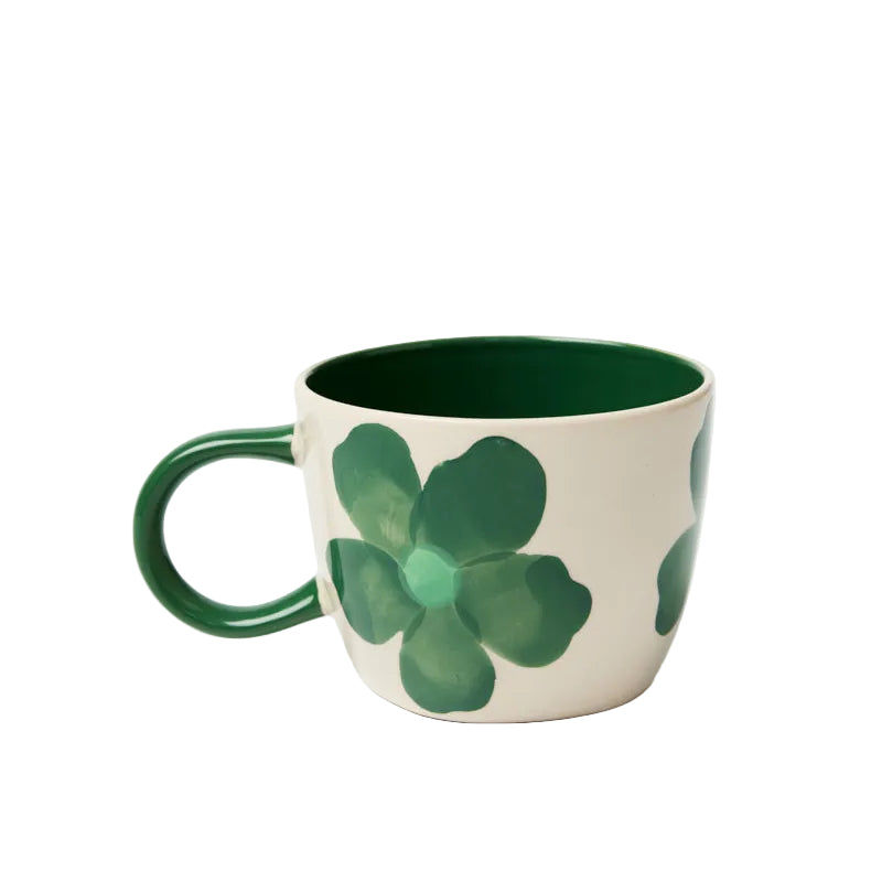 Green Daisy Chino Boss Mug