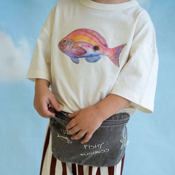 Perch Fish Milk Kids Tee