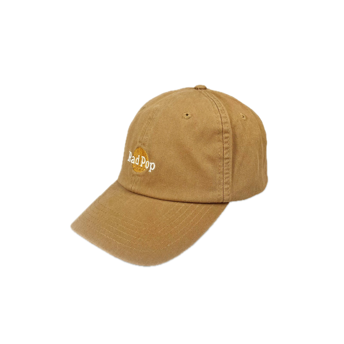 Rad Pop Desert Sand Washed Baseball Cap