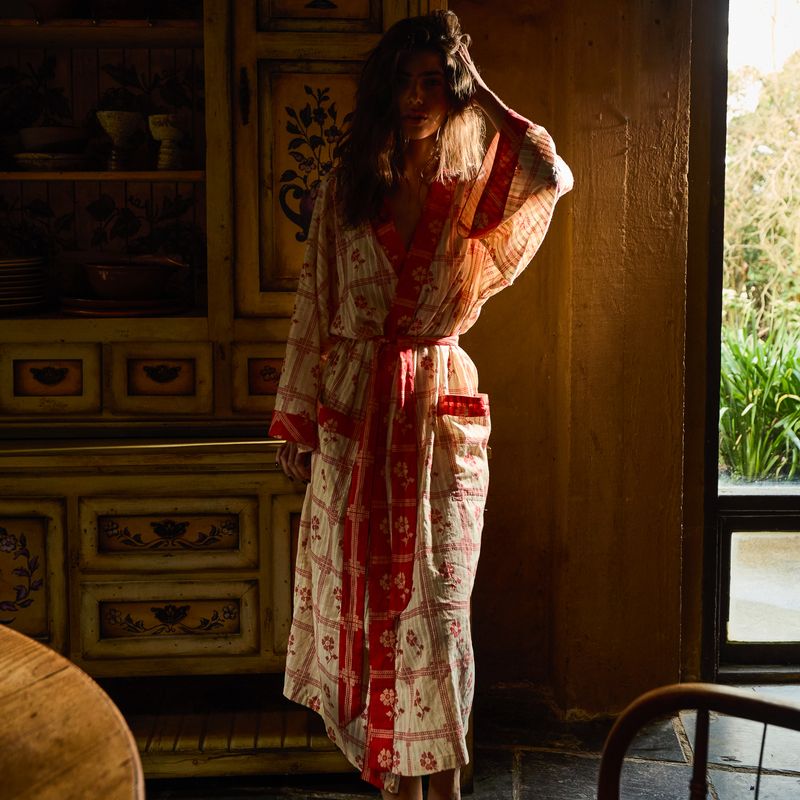 Poppy Bonny Cotton Robe