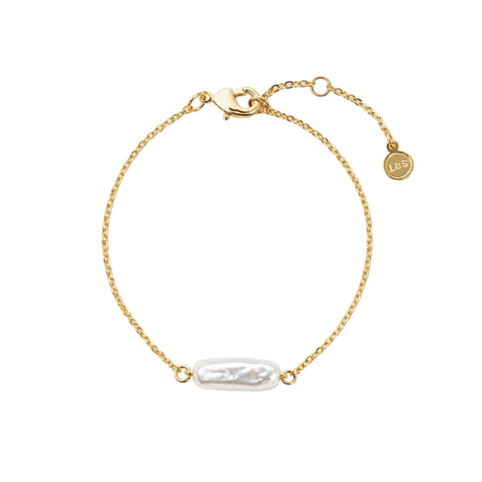 Orbit Baroque Pearl Bracelet