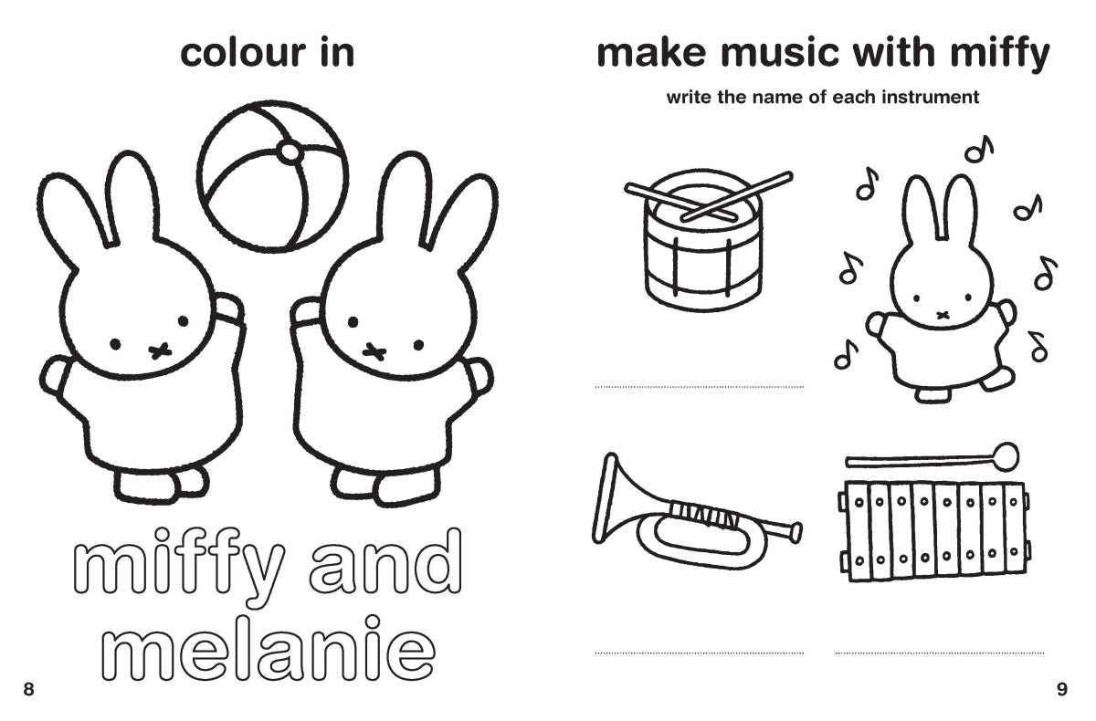 Miffy Sticker & Activity Book