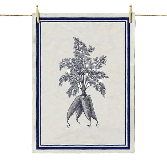 Carrot Botanic Grainsack Tea Towel