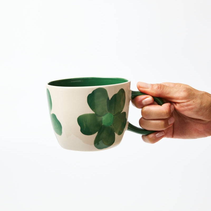 Green Daisy Chino Boss Mug
