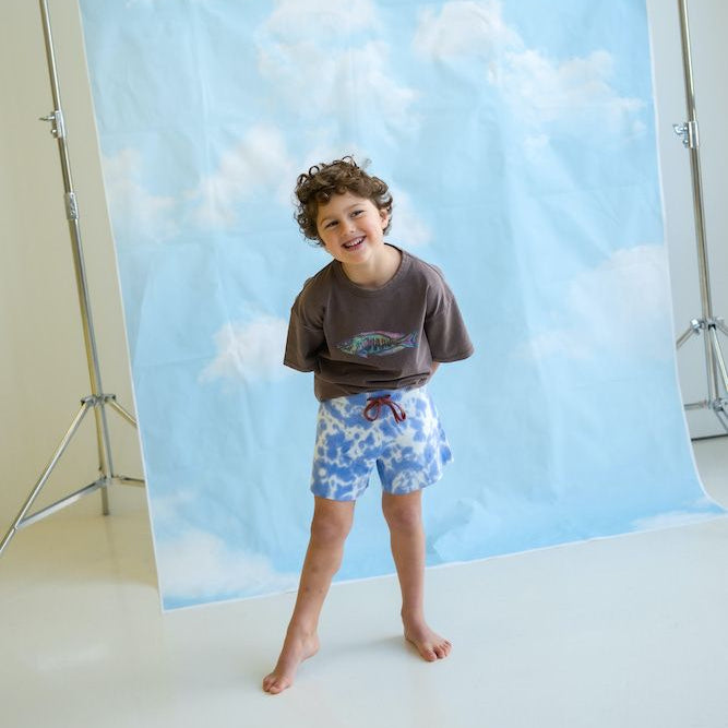 Organic Tie Dye Milano Kids Shorts