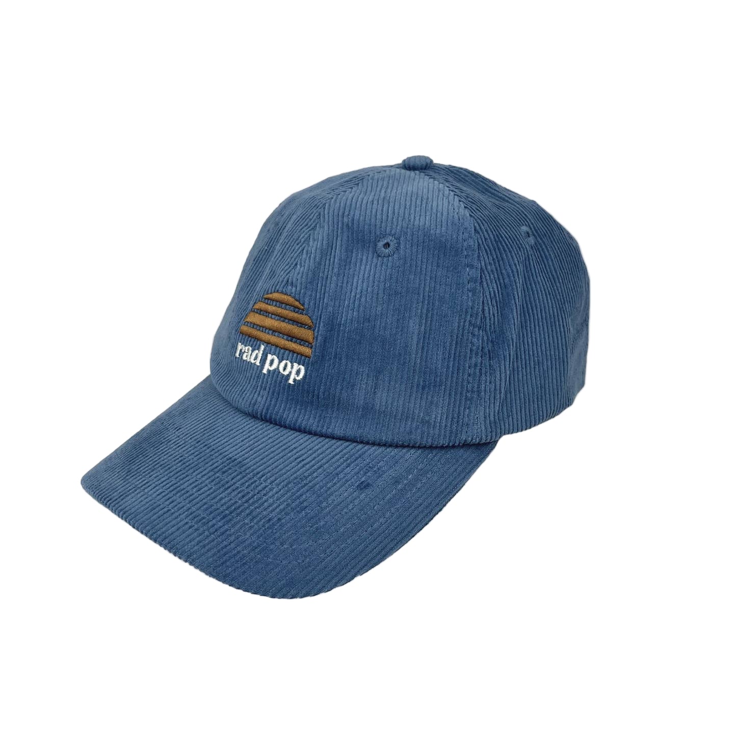 Rad Pop Blue Cord Cap