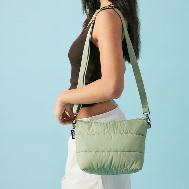 Sage Stash Base Crossbody Bag