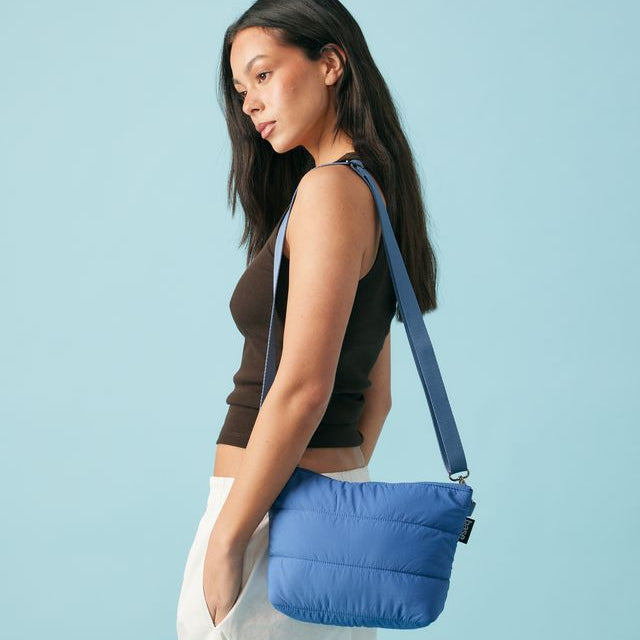Sea Blue Stash Base Crossbody Bag