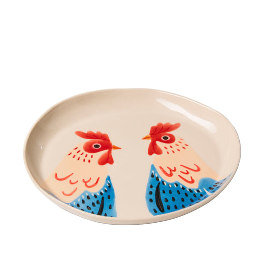 Coop Barn Blue Plate