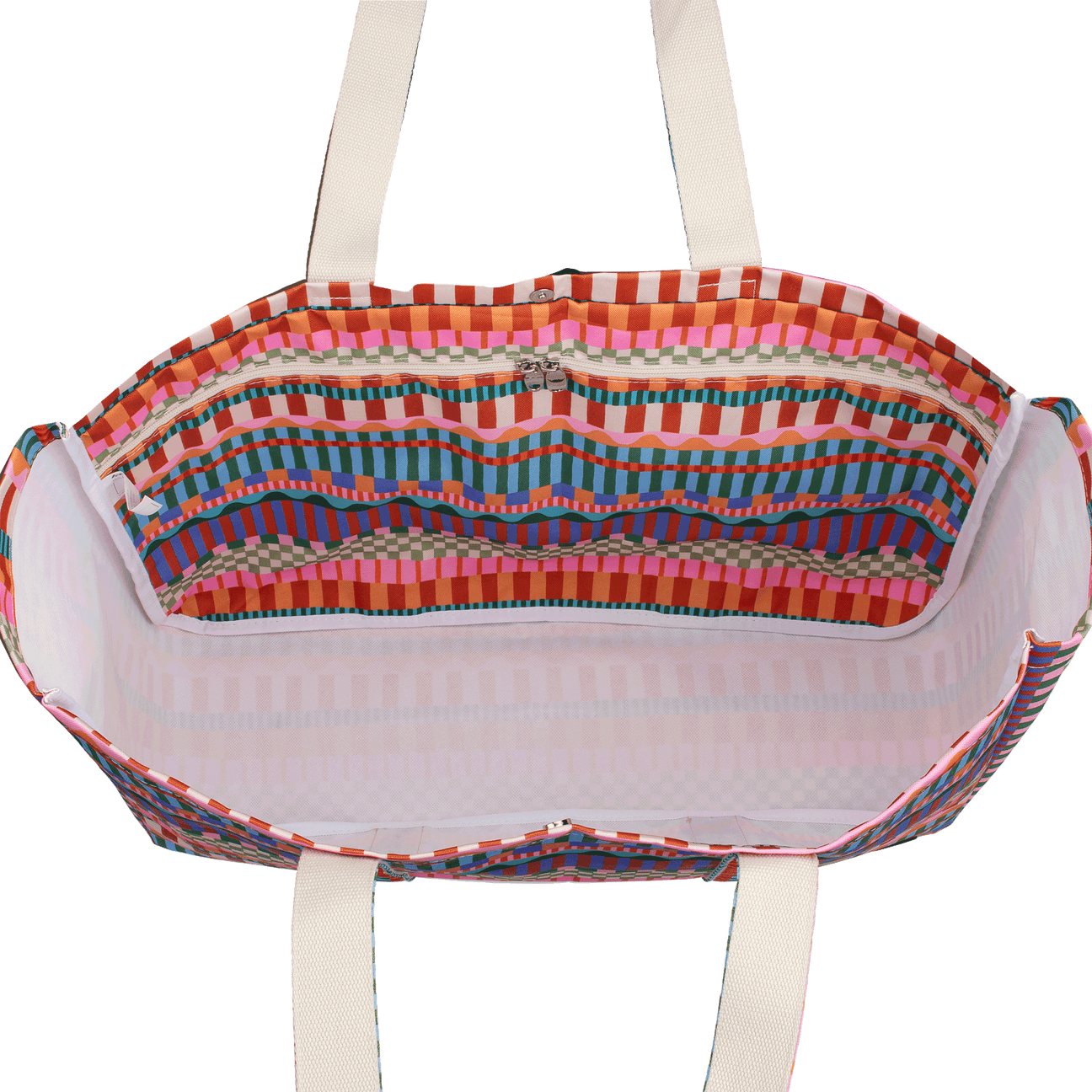 Blocks and Stripes Carryall Cargo