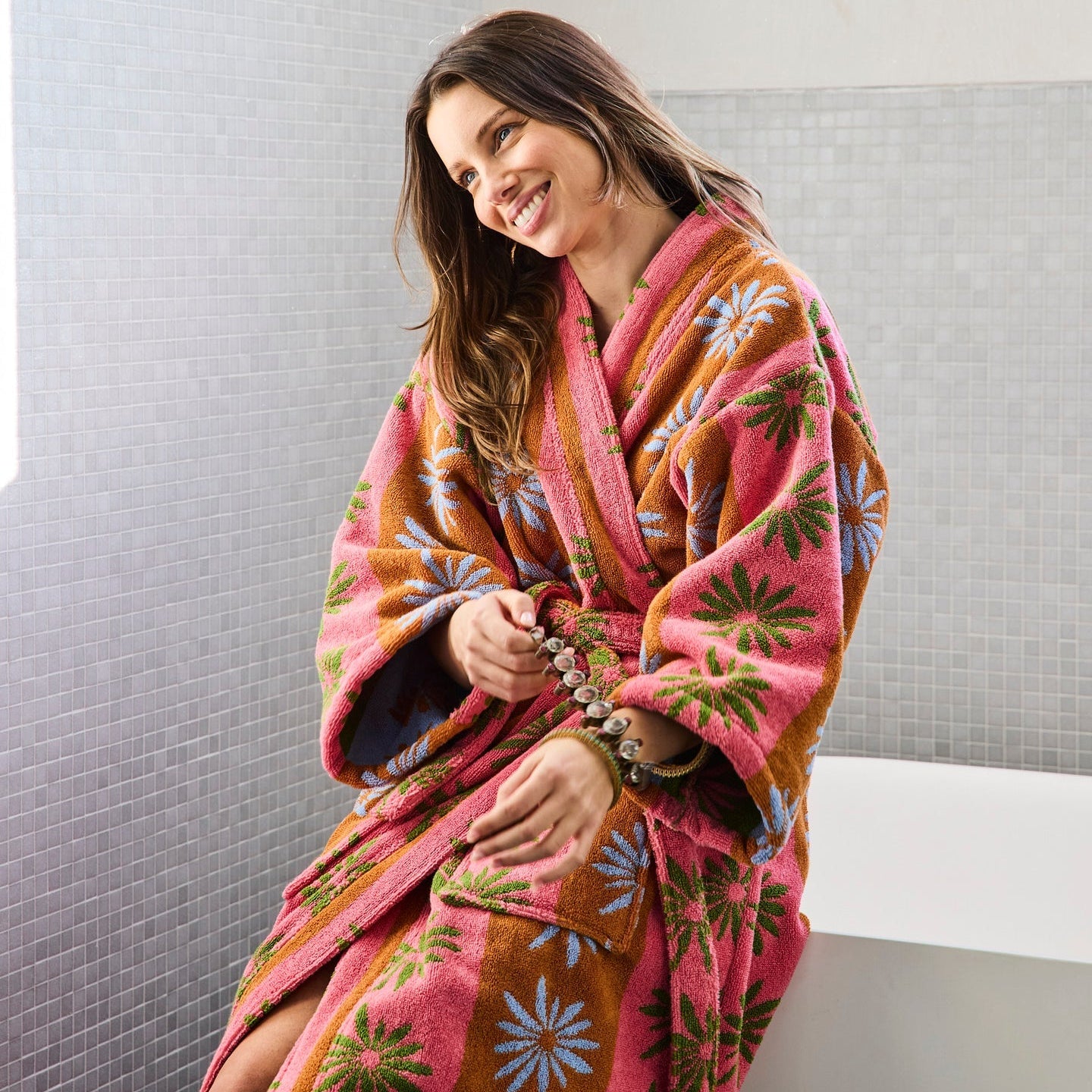 Little Daisy Terry Bath Robe