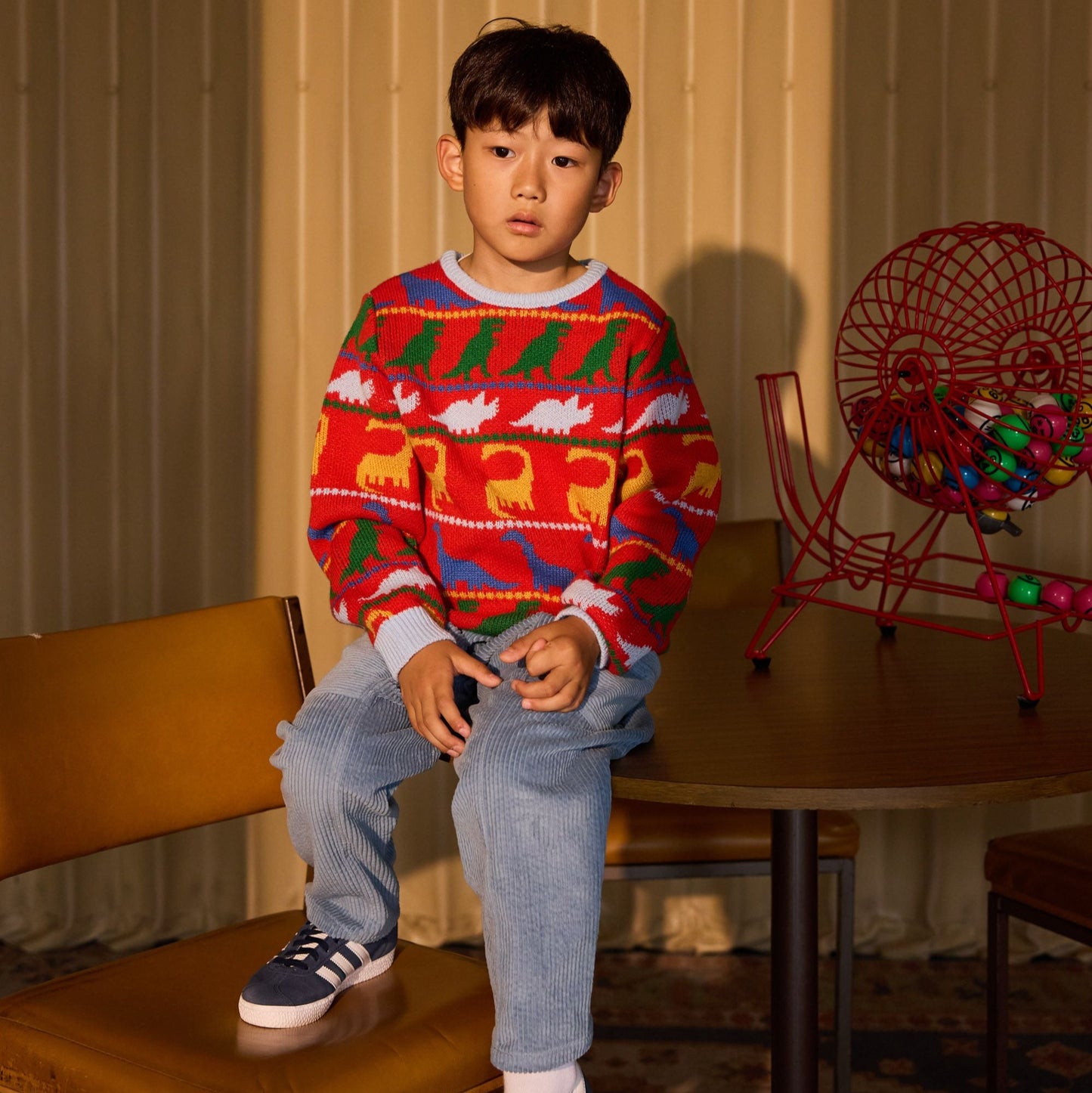 Dino Knit Kids Jumper