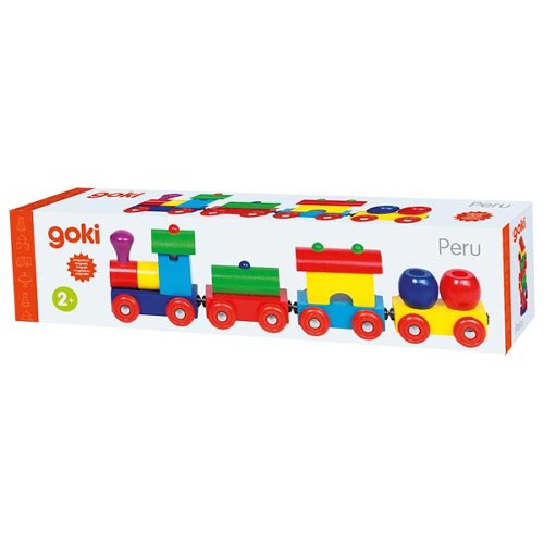 Peru Train Wooden Toy