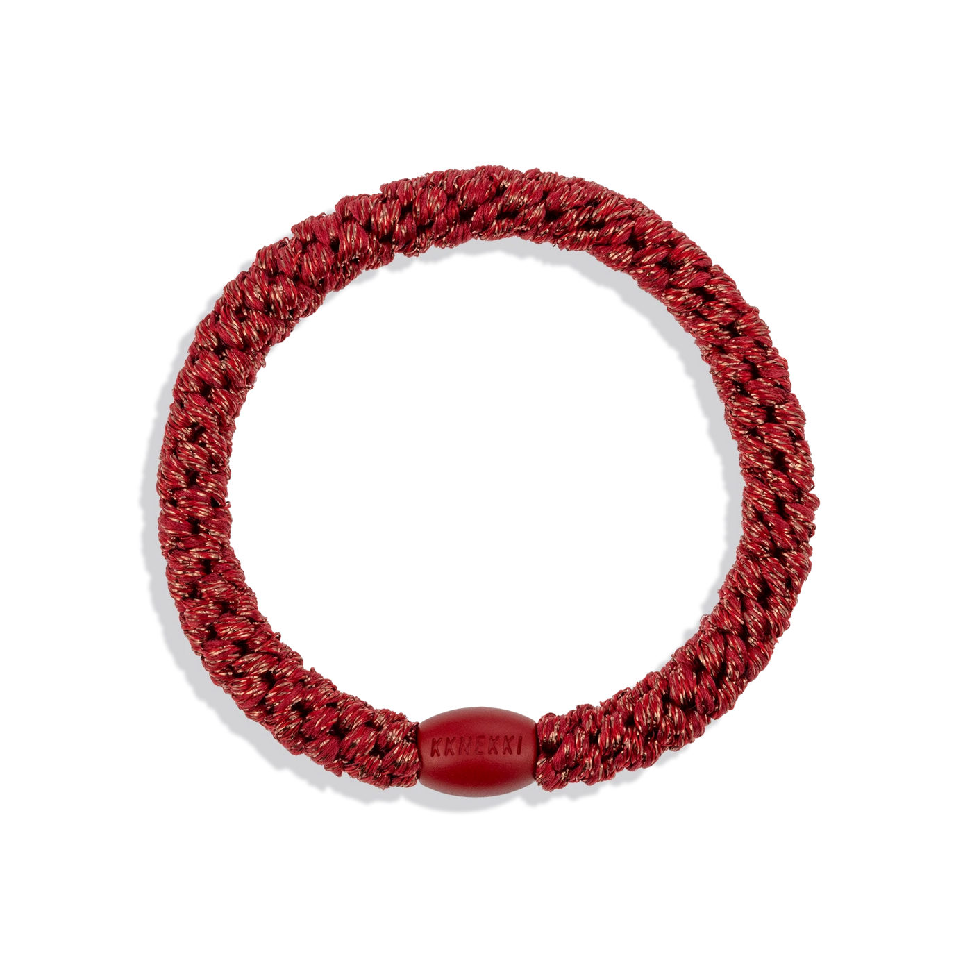 Holiday Red KKNEKKI Hair Tie