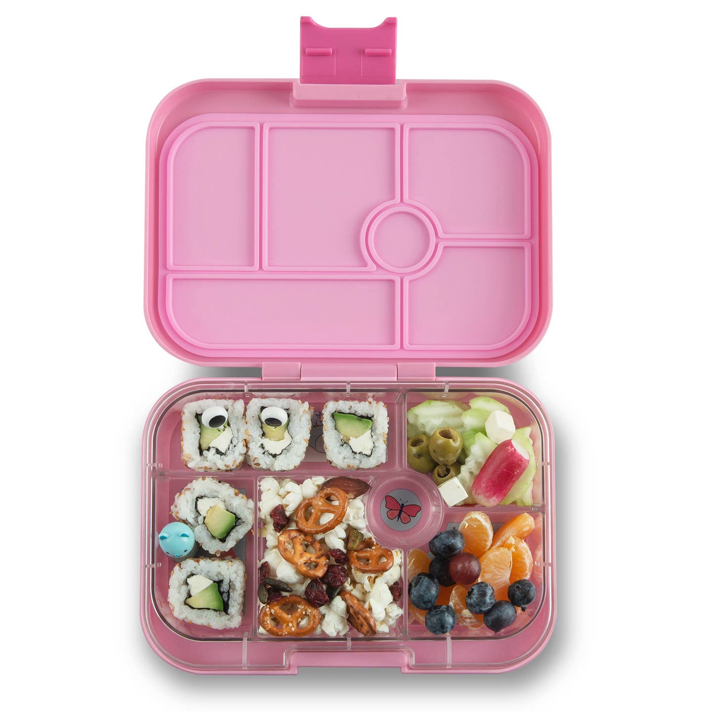 Yumbox Original 6 Compartment Bento Box Pink Mermaid