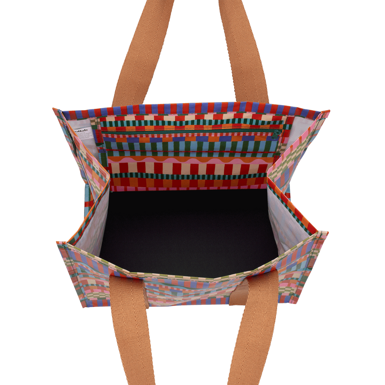 Blocks and Stripes Market Bag