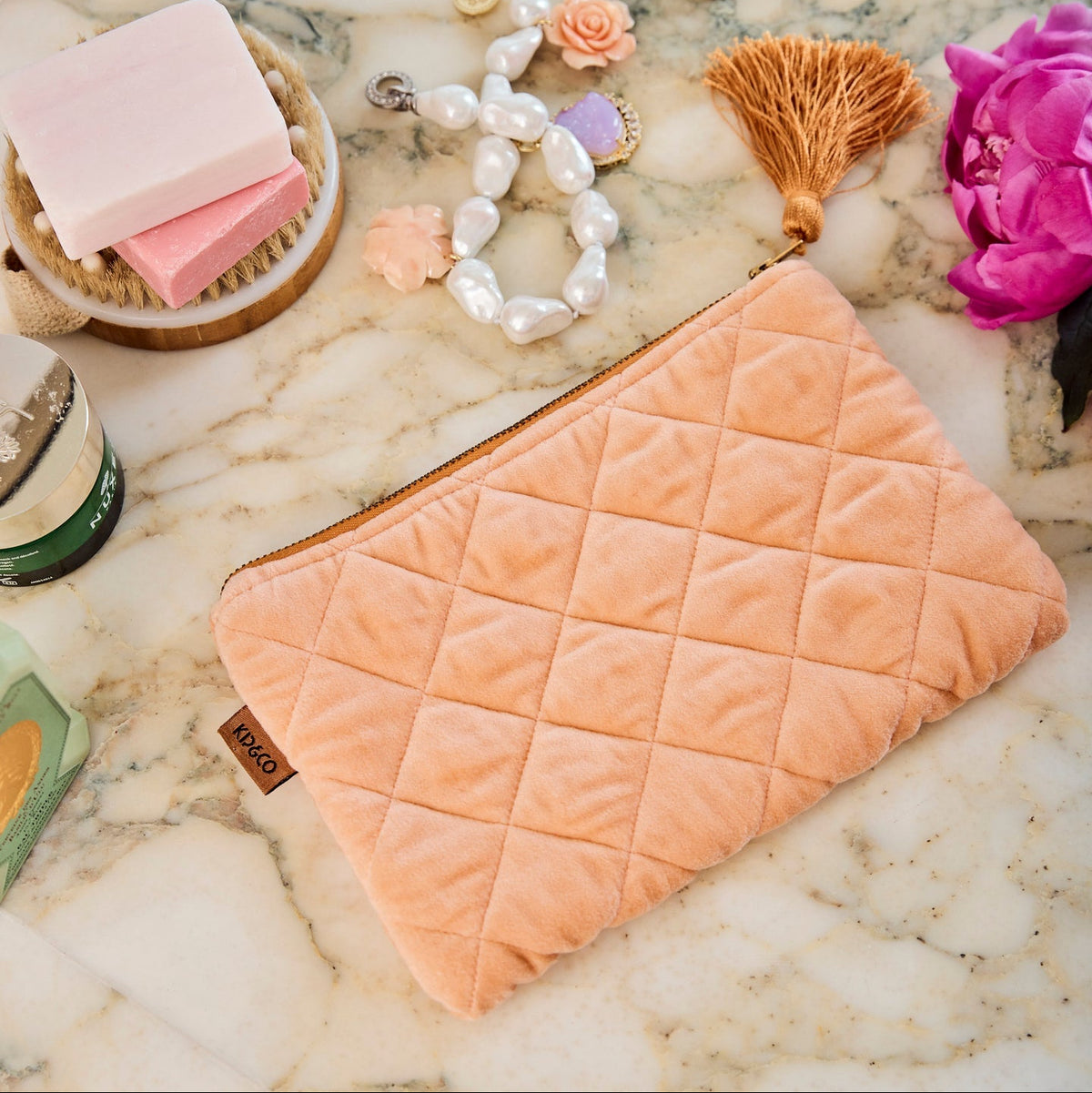 Melon Velvet Cosmetics Purse