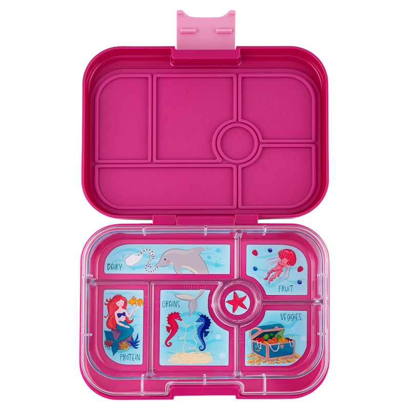 Yumbox Original 6 Compartment Bento Box Purple Mermaid