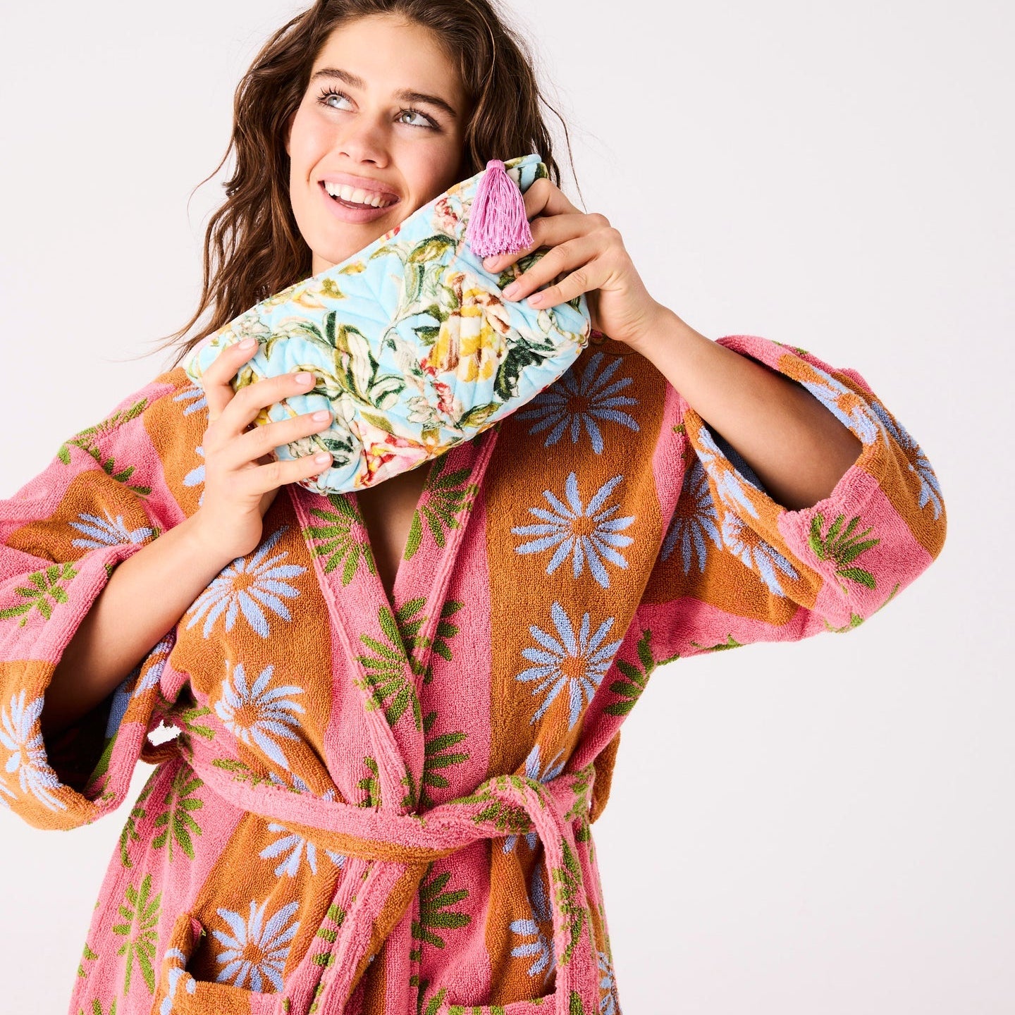 Little Daisy Terry Bath Robe