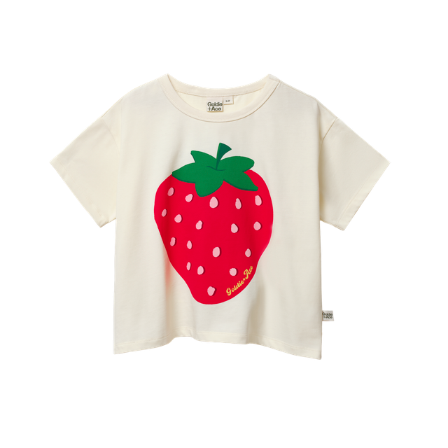 Oversized Strawberry Kids T-Shirt