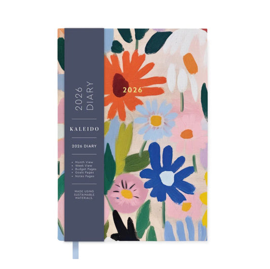 Gouache Floral 2026 Diary A5
