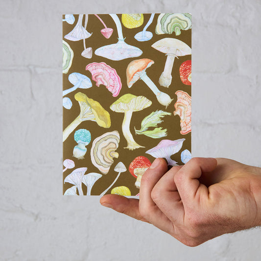 Autumn Forage Greeting Card