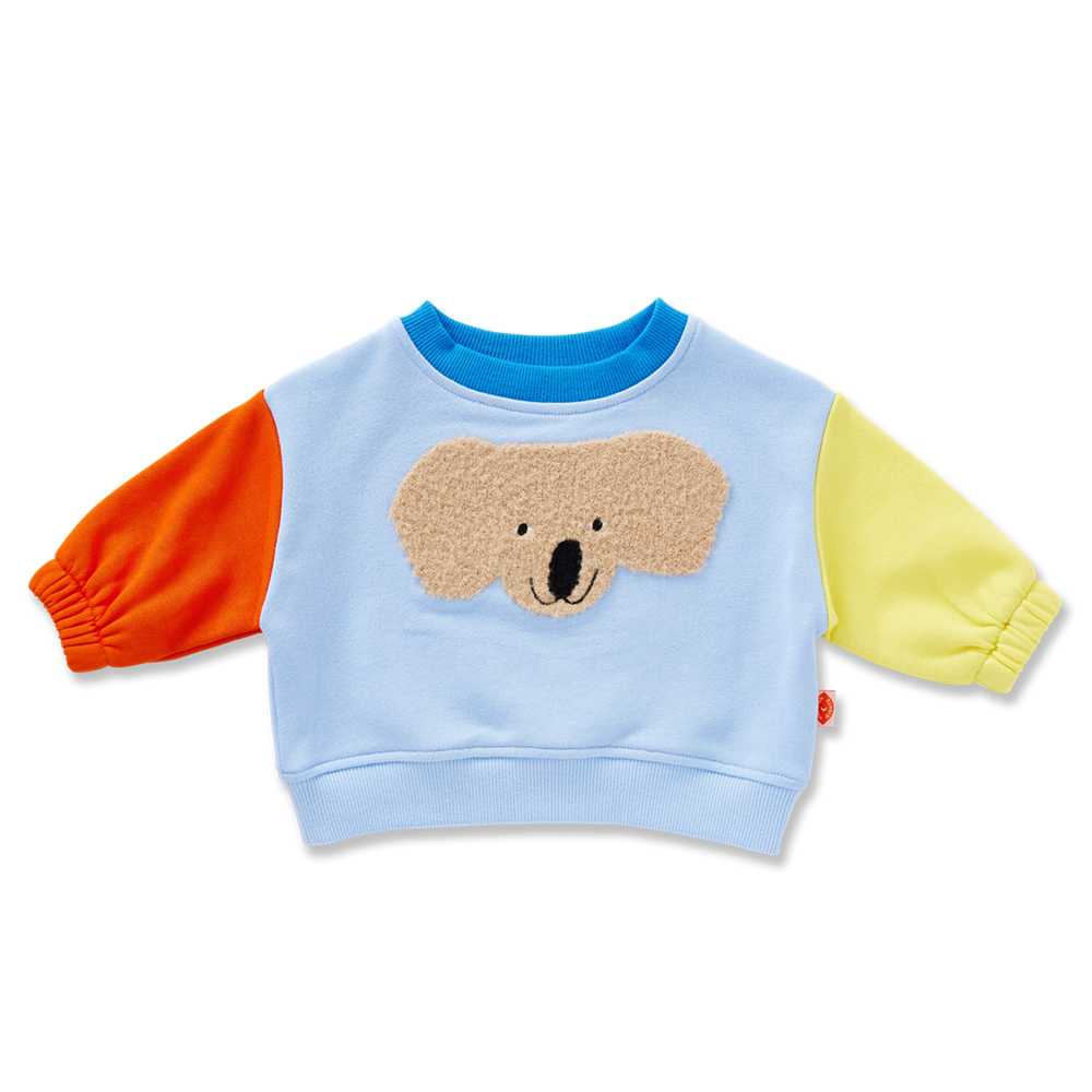 Little Billabong Light Blue Baby Sweater