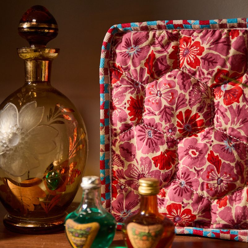 Poppy Magnolia Vanity Bag
