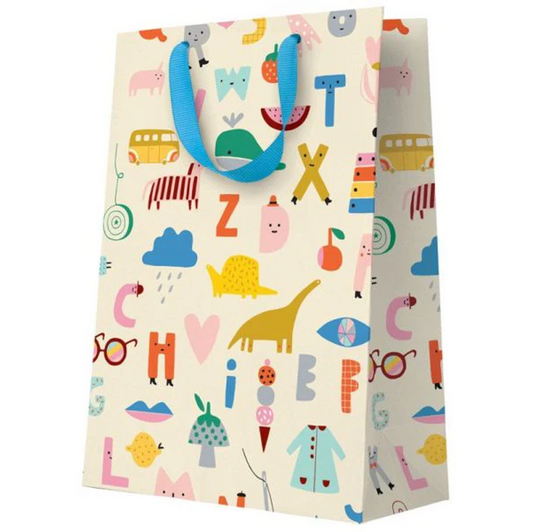 Alphabet Gift Bag Large
