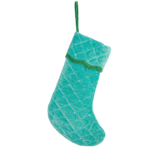 La Dolce Vita Aqua & Green Stocking