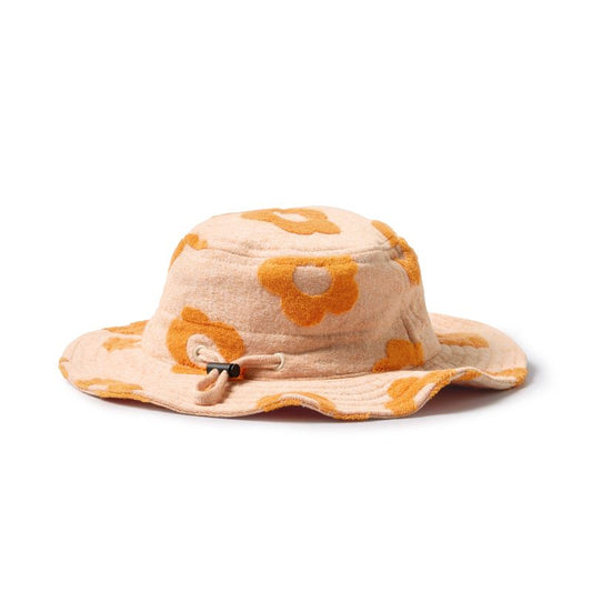 Daisy Glow Organic Terry Baby Sun Hat