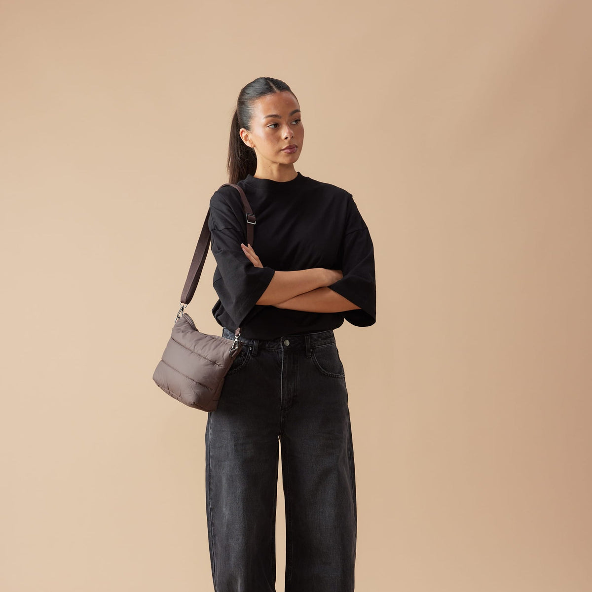 Chocolate Stash Base Crossbody Bag