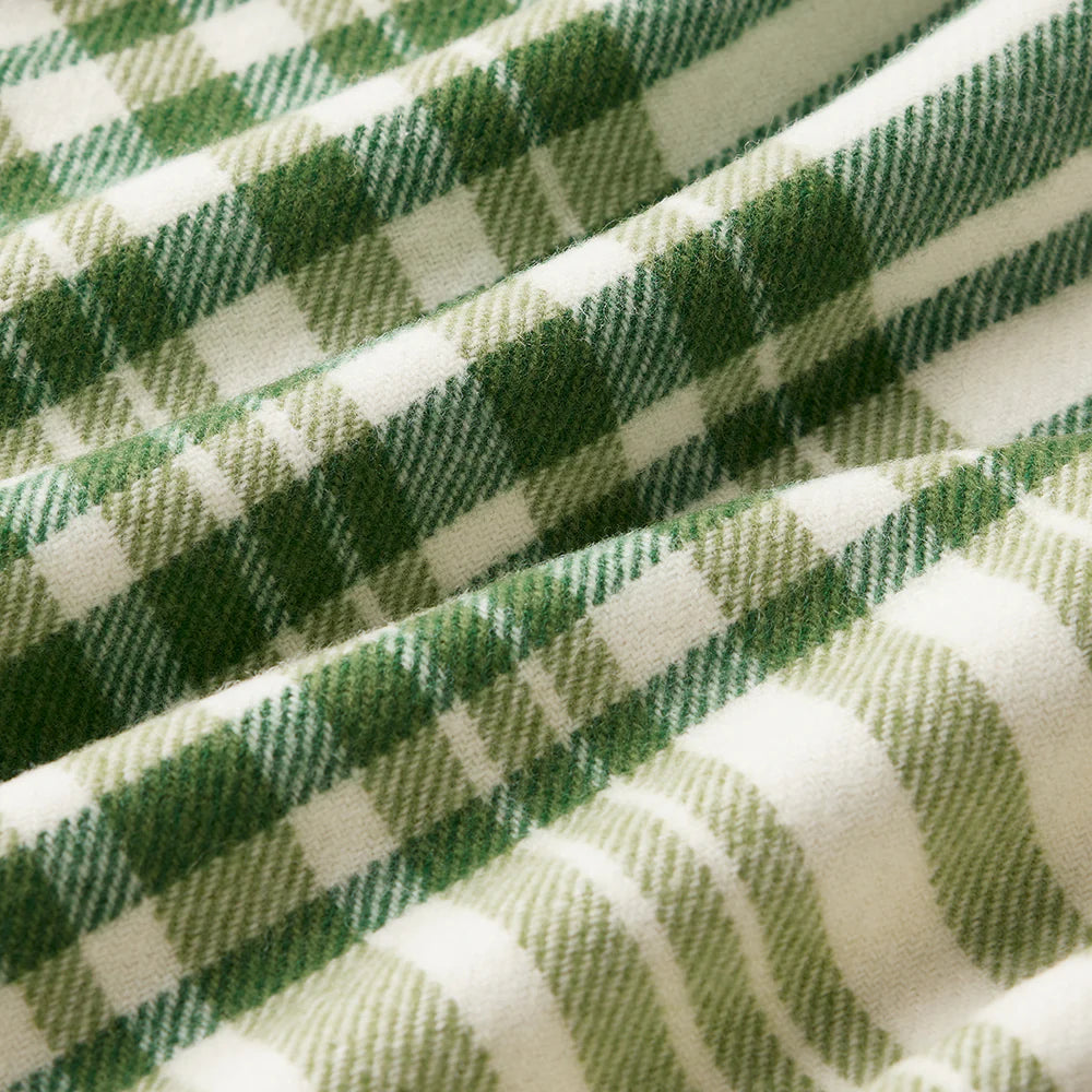 Bask Artichoke Merino Wool Throw