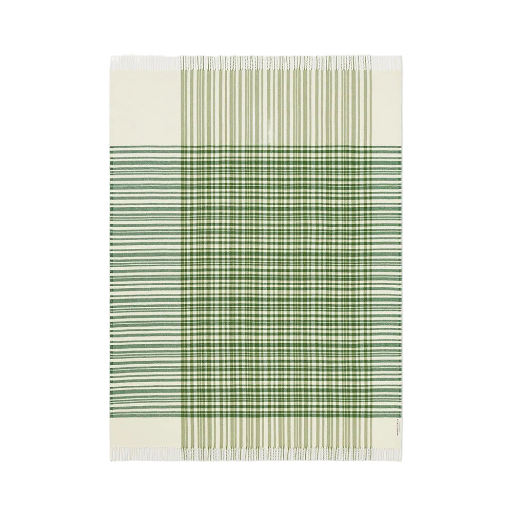 Bask Artichoke Merino Wool Throw