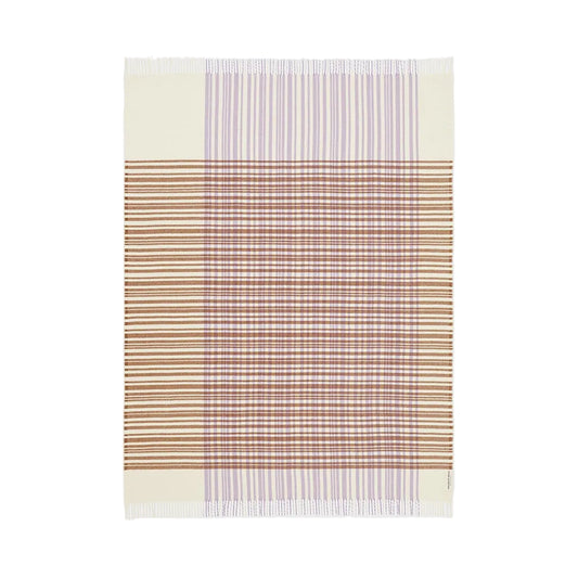 Bask Orchid Merino Wool Throw