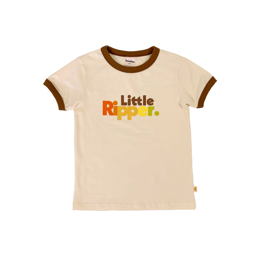 Little Ripper Retro Ringer Kids Tee