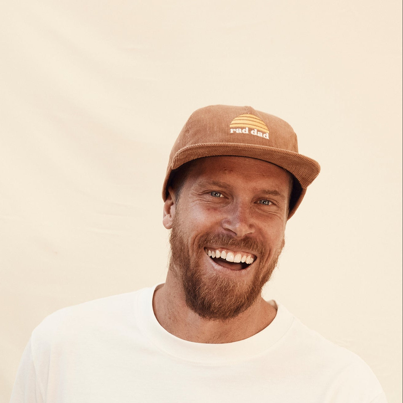 Rad Dad Tan Cord Cap