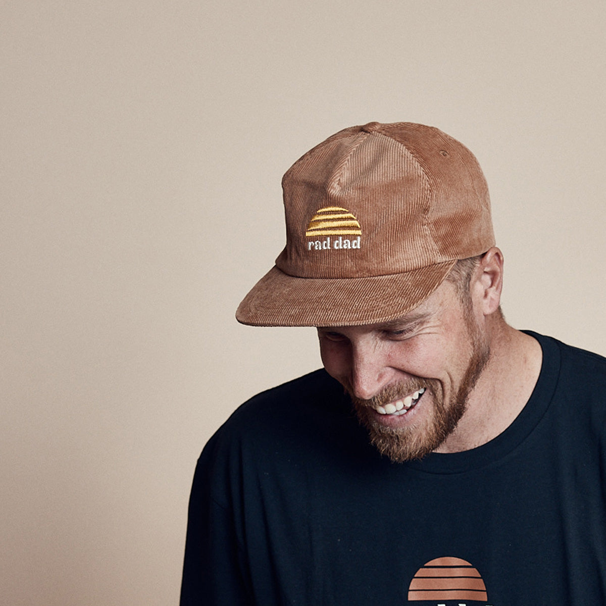 Rad Dad Tan Cord Cap