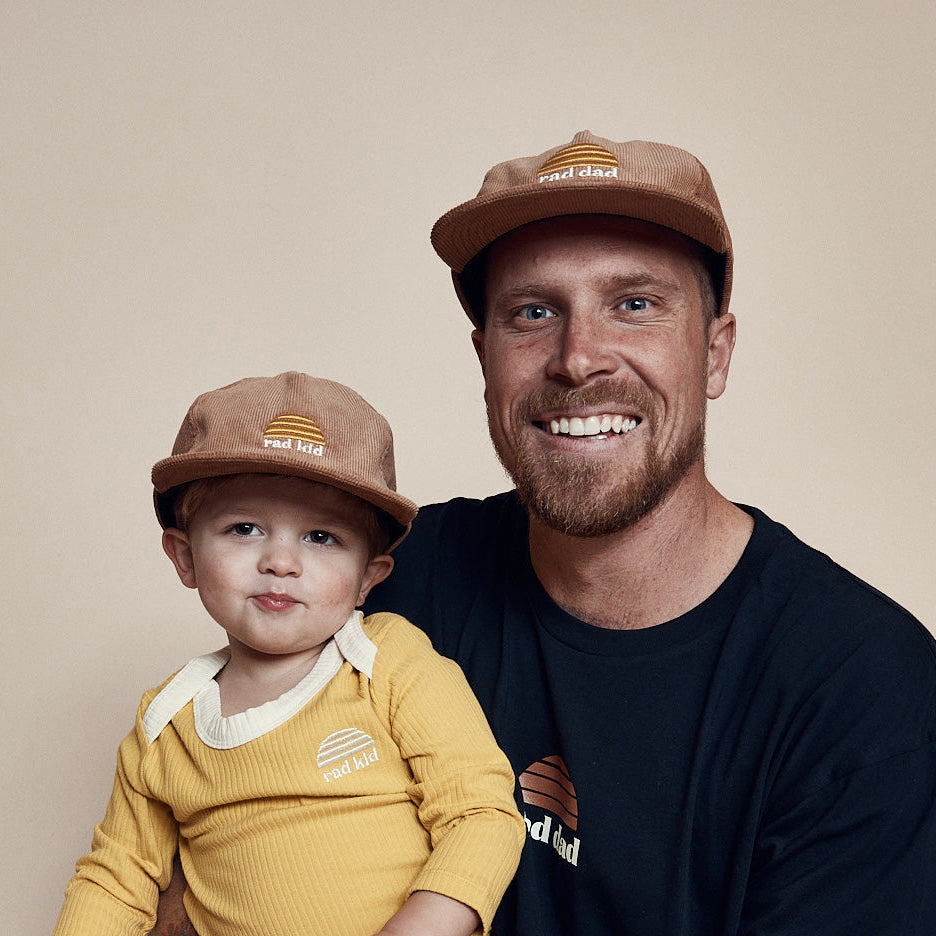 Rad Dad Tan Cord Cap